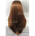 Exquisite Long Brown Female Straight Lace Front Hair Wig 20 Inch