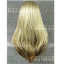 Fashion Long Blonde Female Straight Lace Front Hair Wig 22 Inch