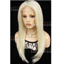 Wig Online Long Blonde Female Straight Lace Front Hair Wig 20 Inch