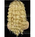 Sweet Medium Blonde Female Wavy 18 Inch Lace Front Hair Wig