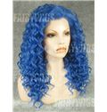 Marvelous Long Colored Female Wavy Lace Front Hair Wig 20 Inch
