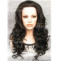Perfect Long Sepia Female Wavy Lace Front Hair Wig 22 Inch
