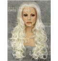 Dream Long Blonde Female Wavy Lace Front Hair Wig