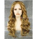 Stylish Long Brown Female Wavy Lace Front Hair Wig 20 Inch