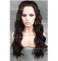 Ancient Long Sepia Female Wavy Lace Front Hair Wig 22 Inch