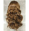 Marvelous Long Brown Female Wavy Lace Front Hair Wig 22 Inch