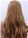 Multi-function Long Sepia Female Wavy Lace Front Hair Wig 24 Inch