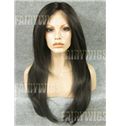 Perfect Long Sepia Female Straight Lace Front Hair Wig 22 Inch