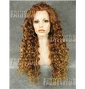 Brazil Long Brown Female Wavy Lace Front Hair Wig 22 Inch