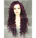 The Fresh Long Female Wavy Lace Front Hair Wig 22 Inch
