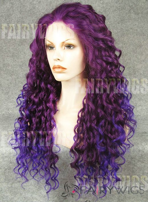Personalized Long Female Wavy Lace Front Hair Wig 22 Inch