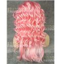 Custom Super Charming Long Female Wavy Lace Front Hair Wig 22 Inch