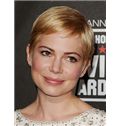 Dainty Short Brown Female Straight Celebrity Hairstyle 6 Inch (15.24 cm)