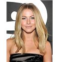 New Fashion Medium Blonde Female Wavy Celebrity Hairstyle 18 Inch