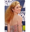 Amazing Long Blonde Female Wavy Celebrity Hairstyle 20 Inch