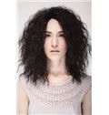 Cheap Medium Sepia Female Wavy Vogue Wigs 16 Inch