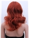 New Medium Red Female Wavy Vogue Wigs 16 Inch 