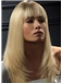 Affordable Long Blonde Female Straight Vogue Wigs 20 Inch