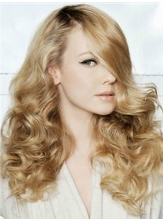 Vogue Wig Long Blonde Female Wavy Vogue Wigs 20 Inch