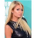 Wig Online Medium Blonde Female Paris Hilton Straight Celebrity Hairstyle 18 Inch