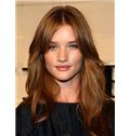 Up-to-date Long Blonde Female Rosie Huntington Wavy Celebrity Hairstyle 20 Inch
