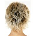 Wavy Blonde Lace Front Short Wigs 12 Inch