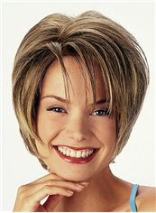 Amazing Lace Front Short Straight Brown Wig