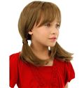 Cheap Colored Medium Gray Indian Remy Hair Kids Wigs 16 Inch