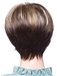 Concise Short Straight Gray 10 Inch Indian Remy Hair Wigs