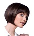 Dynamic Feeling from Short Straight Black 12 Inch Remy Human Hair Wigs