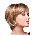 Fancy Short Straight Blonde 10 Inch Indian Remy Hair Wigs