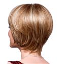 Fancy Short Straight Blonde 10 Inch Indian Remy Hair Wigs