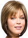 Graceful Short Straight Blonde 12 Inch Real Hair Wigs