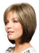 Graceful Short Straight Blonde 12 Inch Real Hair Wigs