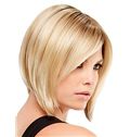 Online Wigs Full Lace Short Straight Blonde Remy Hair Wig