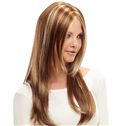 Pretty Lace Front Medium Straight Blonde Human Hair Wig