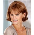 The Fresh Short Wavy Red 10 Inch Remy Human Hair Wigs