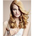 Vogue Wig Full Lace Medium Wavy Blonde Remy Hair Wig