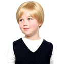 Vogue Wig Short Blonde 100% Indian Remy Hair Kids Wigs 8 Inch