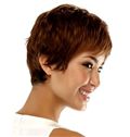 Wigs For Sale Full Lace Short Straight Brown Remy Hair Wig
