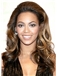 Gorgeous Full Lace Medium Wavy Mixed Color Beyonce Knowles' Real Hair Wigs