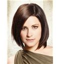 Bouncy Short Straight Full Lace 100% Indian Remy Hair Bob Wigs