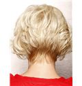 Boutique Short Wavy Full Lace 100% Indian Remy Hair Bob Wigs