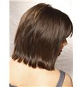 Charming Short Straight Full Lace 100% Indian Remy Hair Bob Wigs