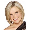 Fashion Short Straight Full Lace 100% Indian Remy Hair Bob Wigs