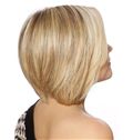 Fashion Short Straight Full Lace 100% Indian Remy Hair Bob Wigs