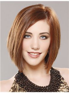 Perfect Short Straight Lace Front Indian Remy Hair Bob Wigs