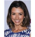 India de Beaufort Hairstyle Short Wavy Lace Front Human Hair Bob Wigs