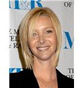 Lisa Kudrow Hairstyle Short Straight Lace Front Remy Hair Wigs
