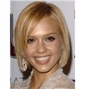 Lustre Jessica Alba Hairstyle Short Straight Full Lace Human Wigs